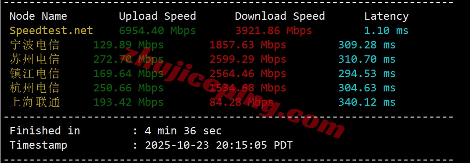 zenar3 详细测评zenlayer阿根廷云服务器，大带宽/自定义配置...