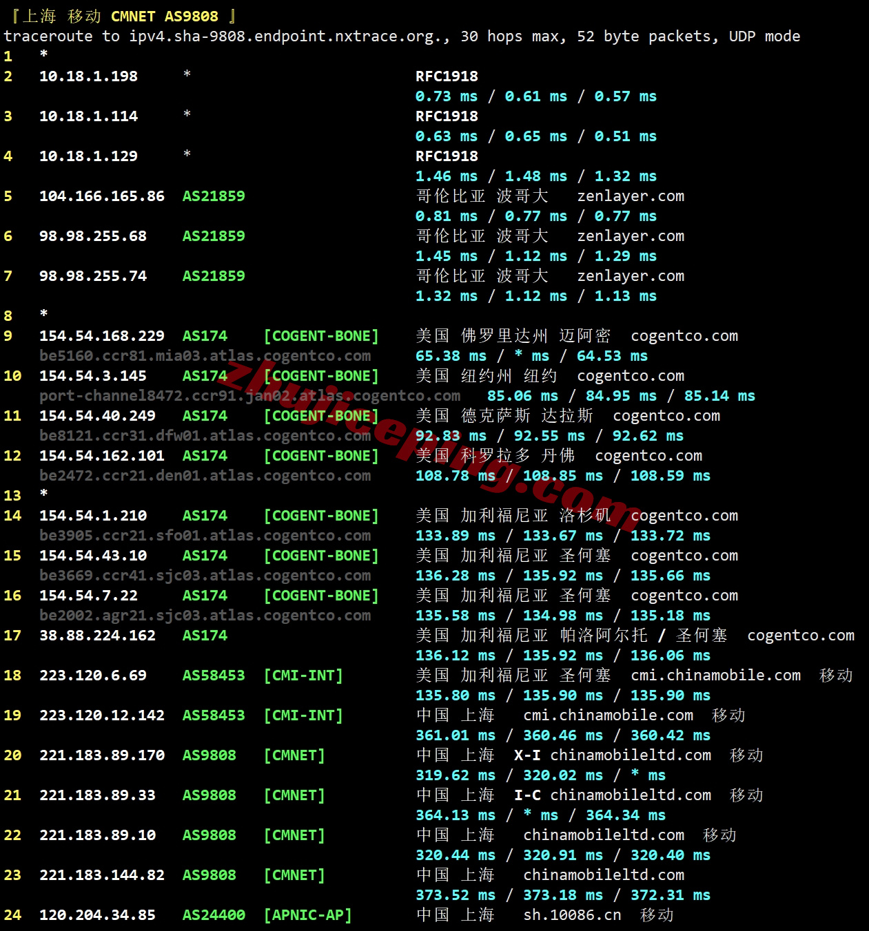 zlbgta19 详细测评zenlayer哥伦比亚云服务器, 10Gbps带宽/波哥大数据中心