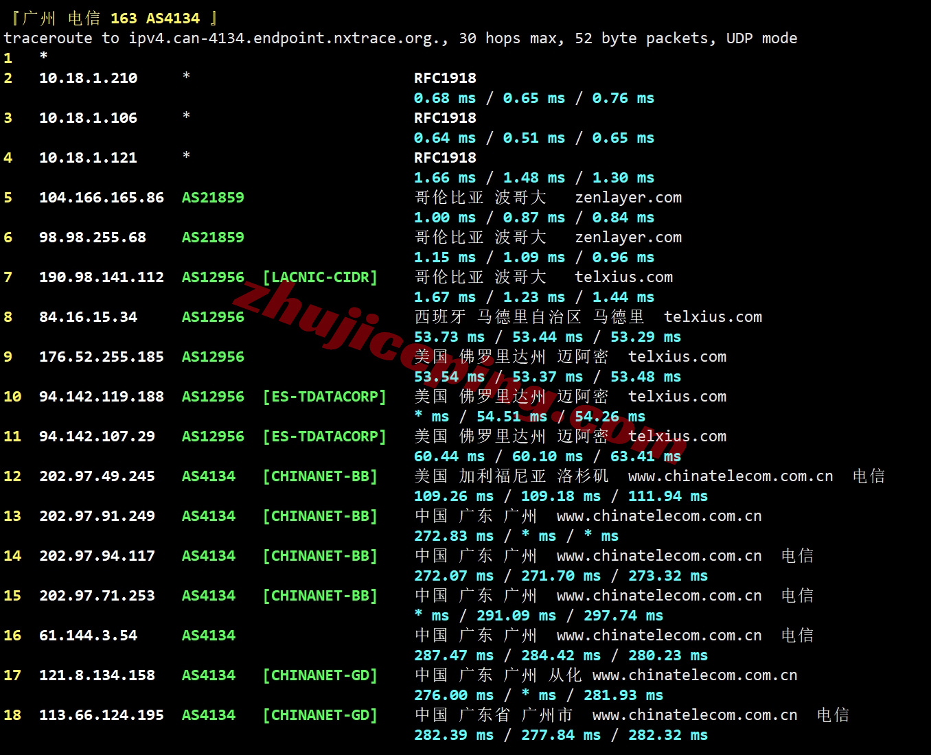 zlbgta26 详细测评zenlayer哥伦比亚云服务器, 10Gbps带宽/波哥大数据中心