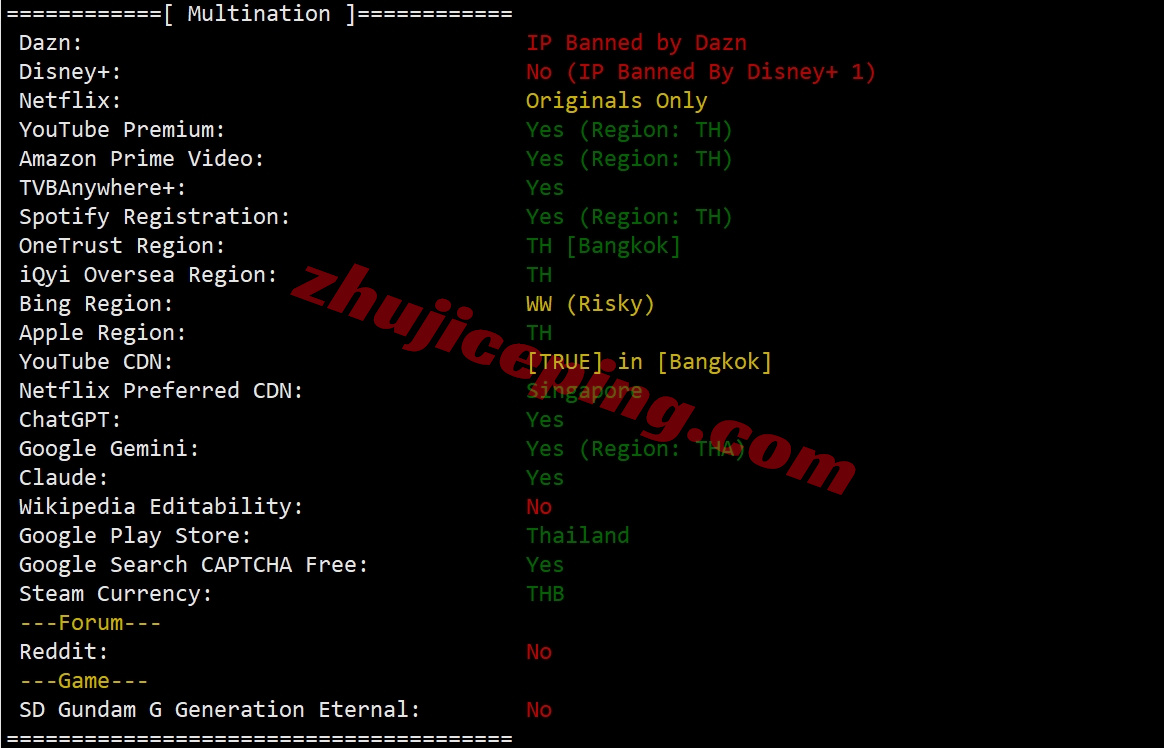 zlbkok28 详细测评zenlayer的泰国云服务器，能解锁tiktok/chatgpt等