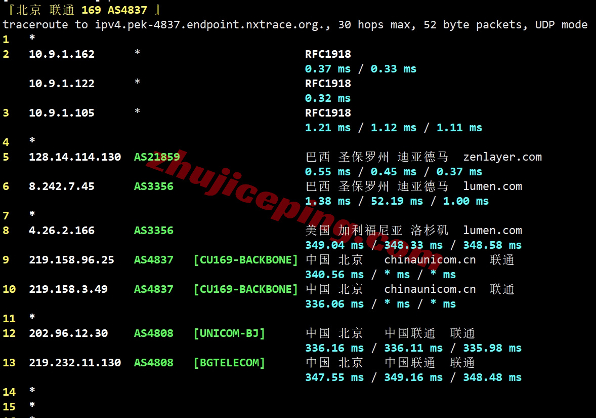 zlbr21 详细测评zenlayer巴西云服务器,10G超大带宽/自定义任何配置