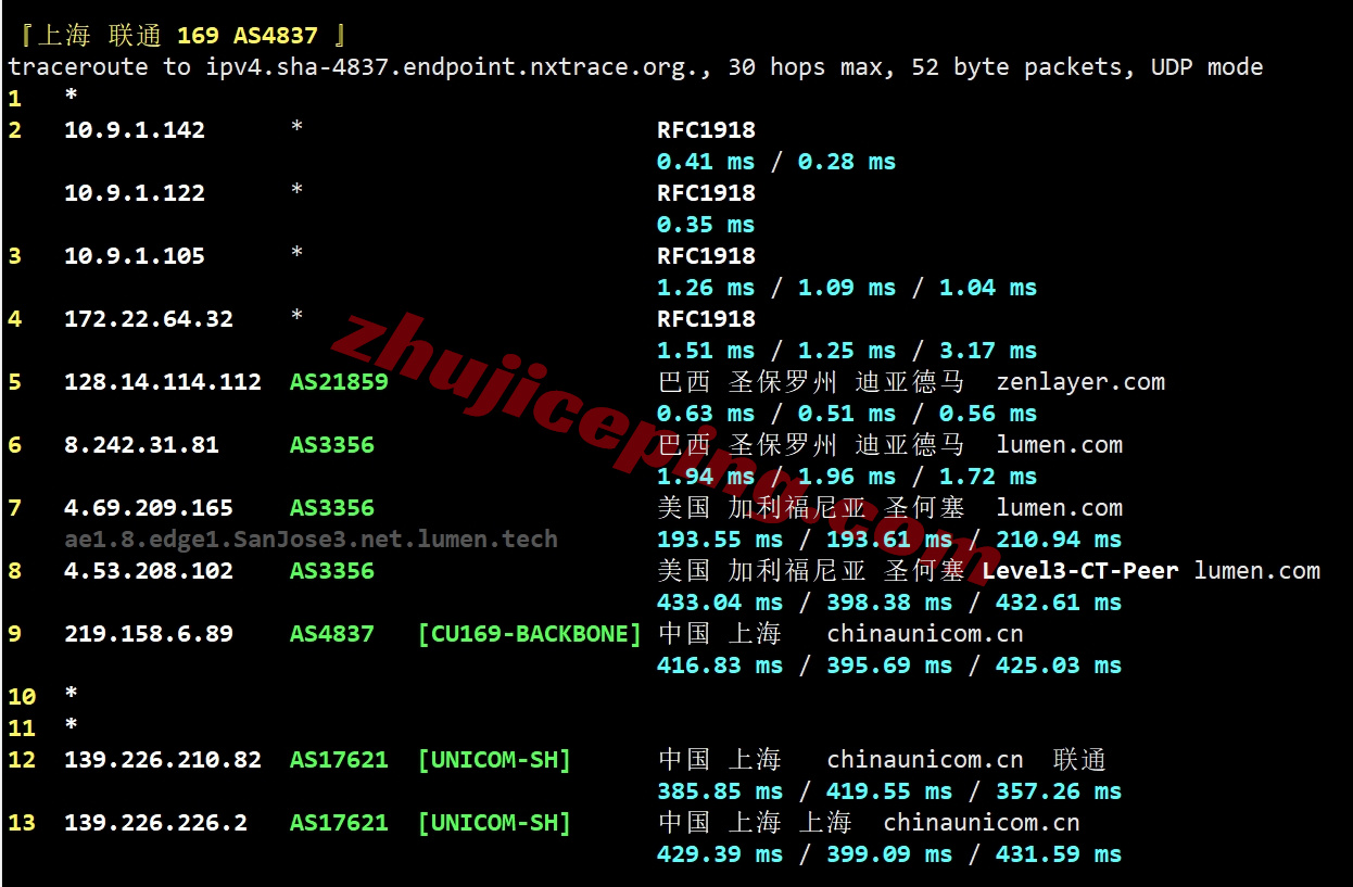 zlbr22 详细测评zenlayer巴西云服务器,10G超大带宽/自定义任何配置