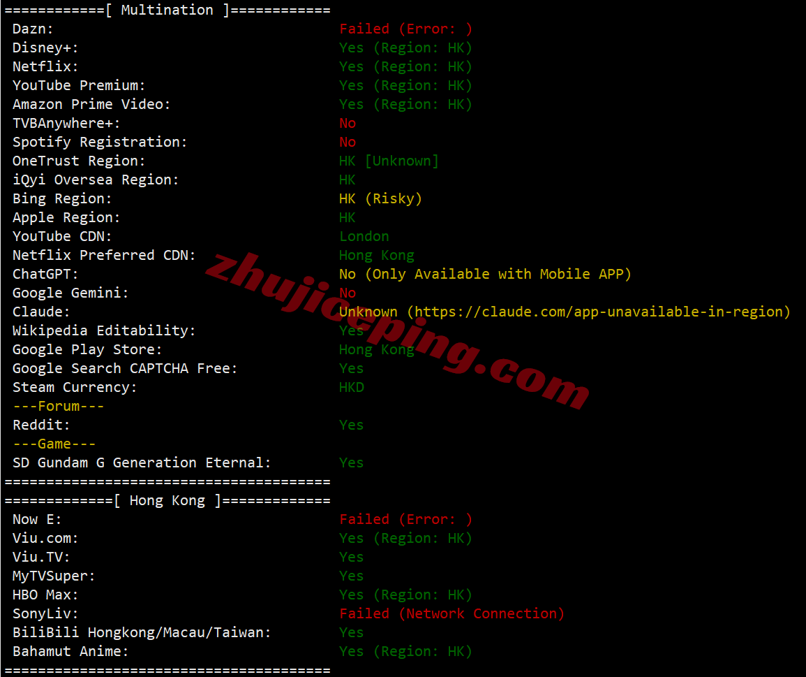 hnhko28 hncloud香港轻量云优化回国线路详细测评
