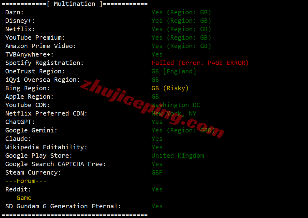 lisauk29 lisahost英国双ISP住宅IP属性的VPS测评，流媒体解锁效果好！