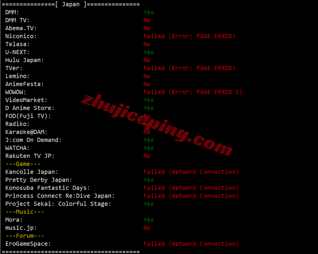 zgojp30 zgovps日本"Tokyo Intel VPS"测评，高速直连/流媒体解锁效果非常好