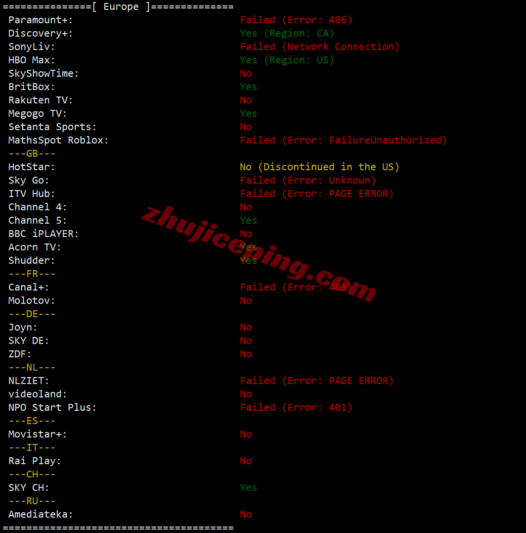 inetfr32 inet.ws法国VPS测评，不适合电信，解锁tiktok/chatgpt等流媒体