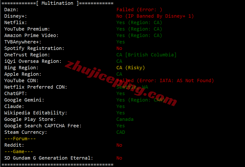 inetvan31 测评inet.ws加拿大温哥华VPS，适合联通/移动，解锁tiktok/chatgpt等