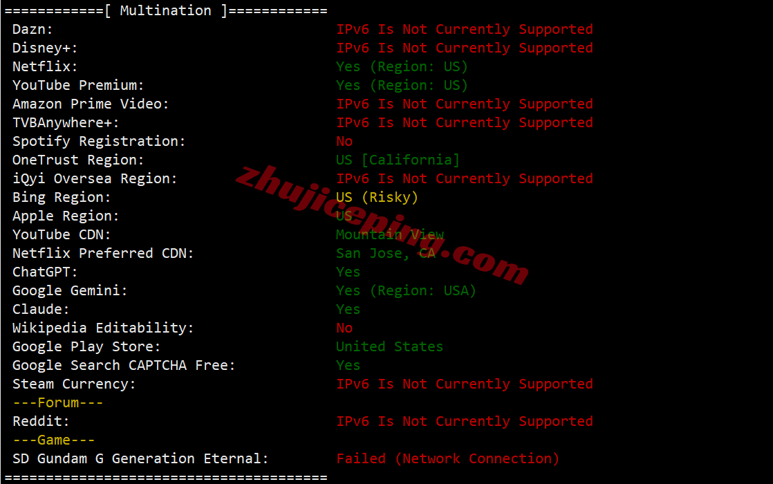 nosjc34 测评noslacloud的美国圣何塞VPS：三网各自高端线路/IP解锁效果好