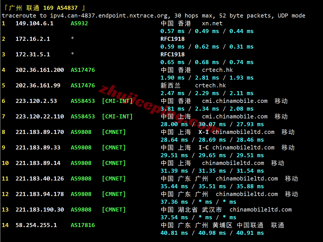 ythko26 详细测评YT.NET/云途香港精品云,电信CN2/联通AS10099/移动CMI
