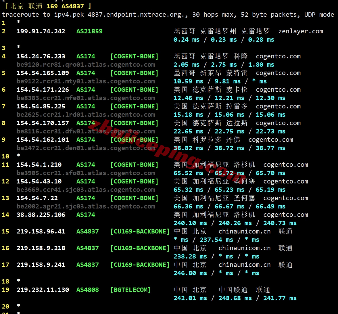 zlmxc21 zenlayer墨西哥云服务器测评，10G带宽、按小时计费、解锁TikTok/chatgpt/Gemini/Claude等