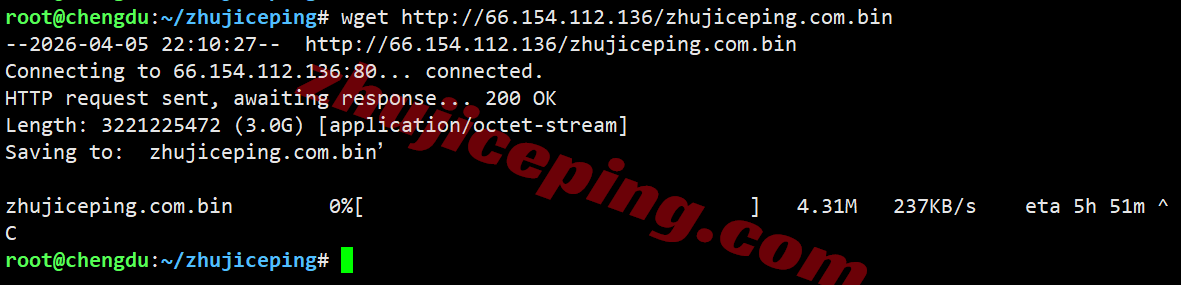 ccstlo10 cloudcone东部St. Louis, MO数据中心VPS测评，解锁TikTok/chatgpt等