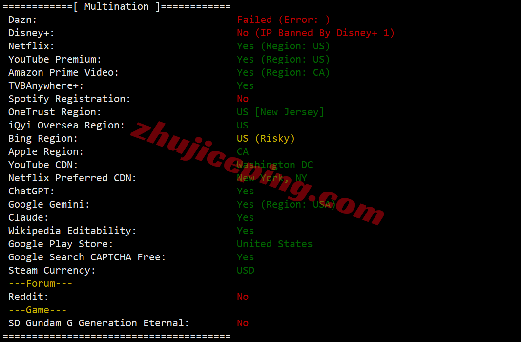 ccstlo29 cloudcone东部St. Louis, MO数据中心VPS测评，解锁TikTok/chatgpt等
