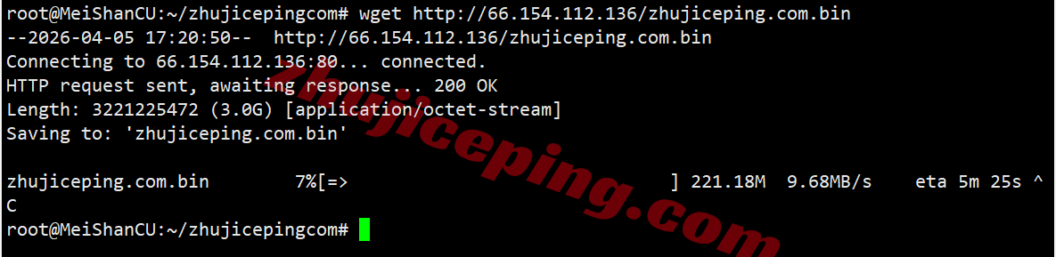 ccstlo5 cloudcone东部St. Louis, MO数据中心VPS测评，解锁TikTok/chatgpt等