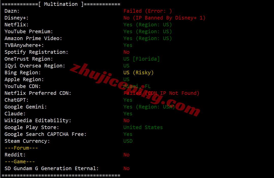 inetmia31 inet.ws美国迈阿密VPS测评，解锁TikTok等，适合面向中南美洲和加勒比