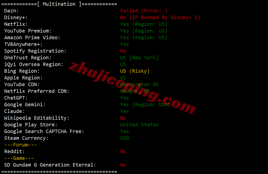 inetny31 inet.ws美国纽约VPS测评,解锁TikTok/chatgpt/claude/gemini等