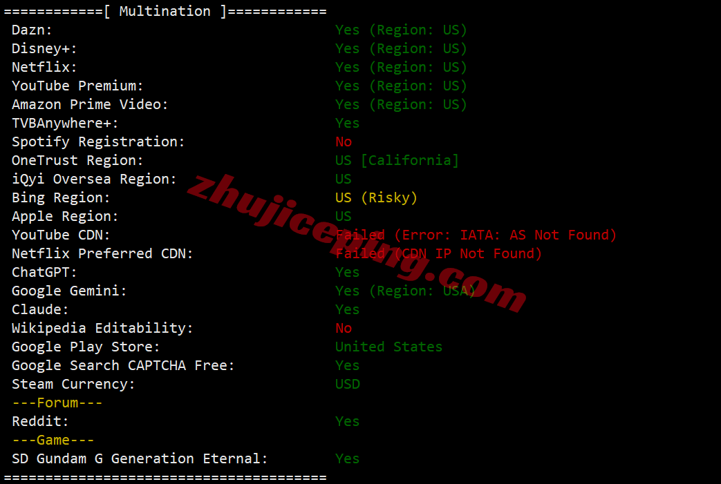 jh2la29 测评justhost美国洛杉矶QLA2数据中心VPS，原生IP\解锁给力\性能强悍