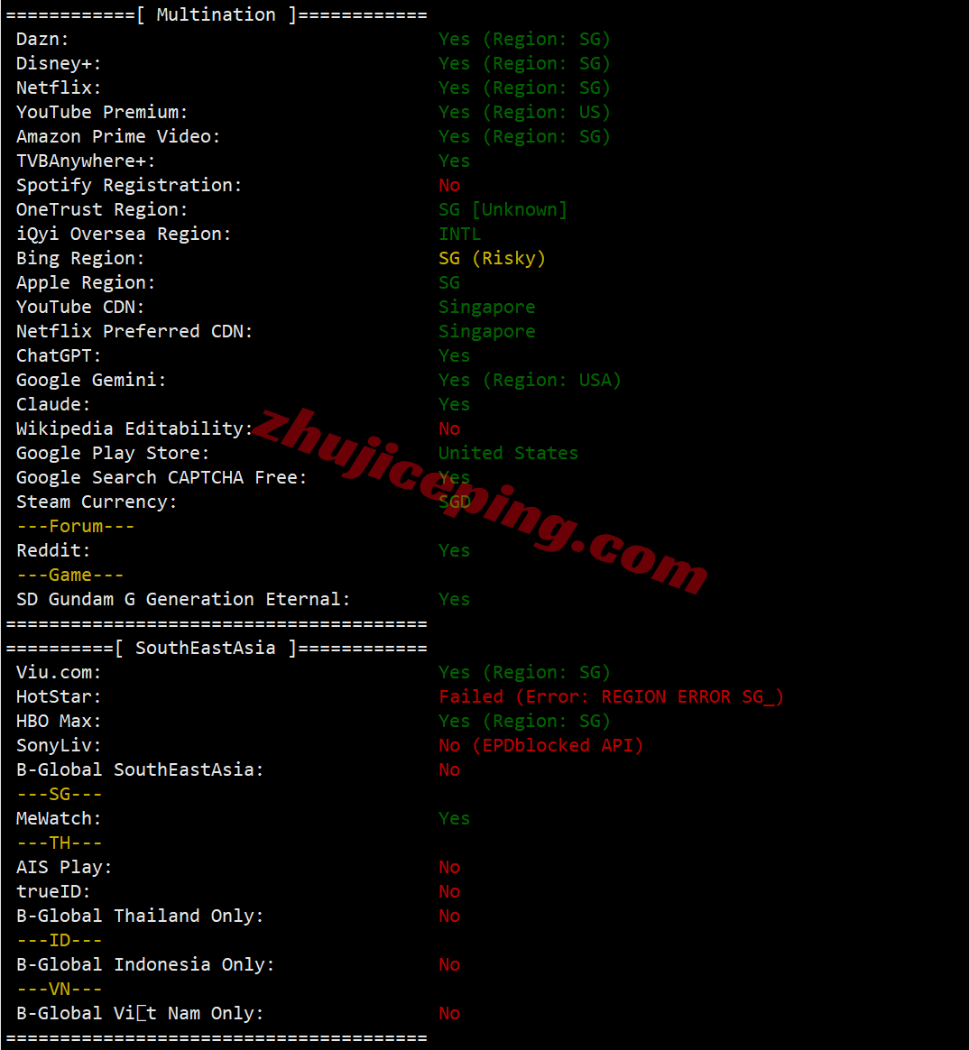 jh2sg30 justhost新加坡VPS测评-SIN2机房，解锁TikTok/chatgpt等，特别适合移动用户