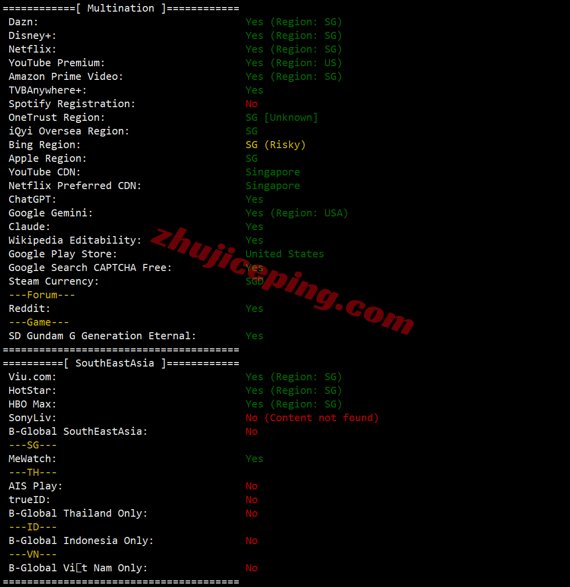 llsgnip29 lightlayer新加坡原生IP云服务器测评，优化网络，解锁TikTok等效果好