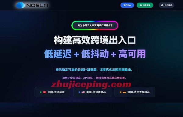 nosla.cloud香港三网优化VPS，低至23元/月，CN2+CUG+CMI高速保障-国外主机测评