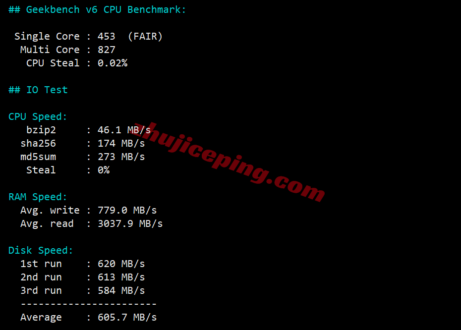 rn3la31 racknerd洛杉矶DC03机房VPS测评，美国原生IP解锁TikTok等