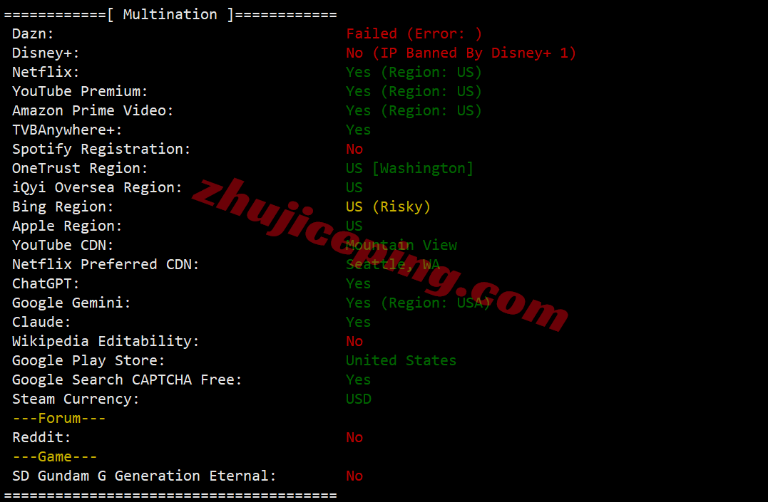rnsea31 racknerd美国西雅图VPS测评,原生IP解锁TikTok/chatgpt等