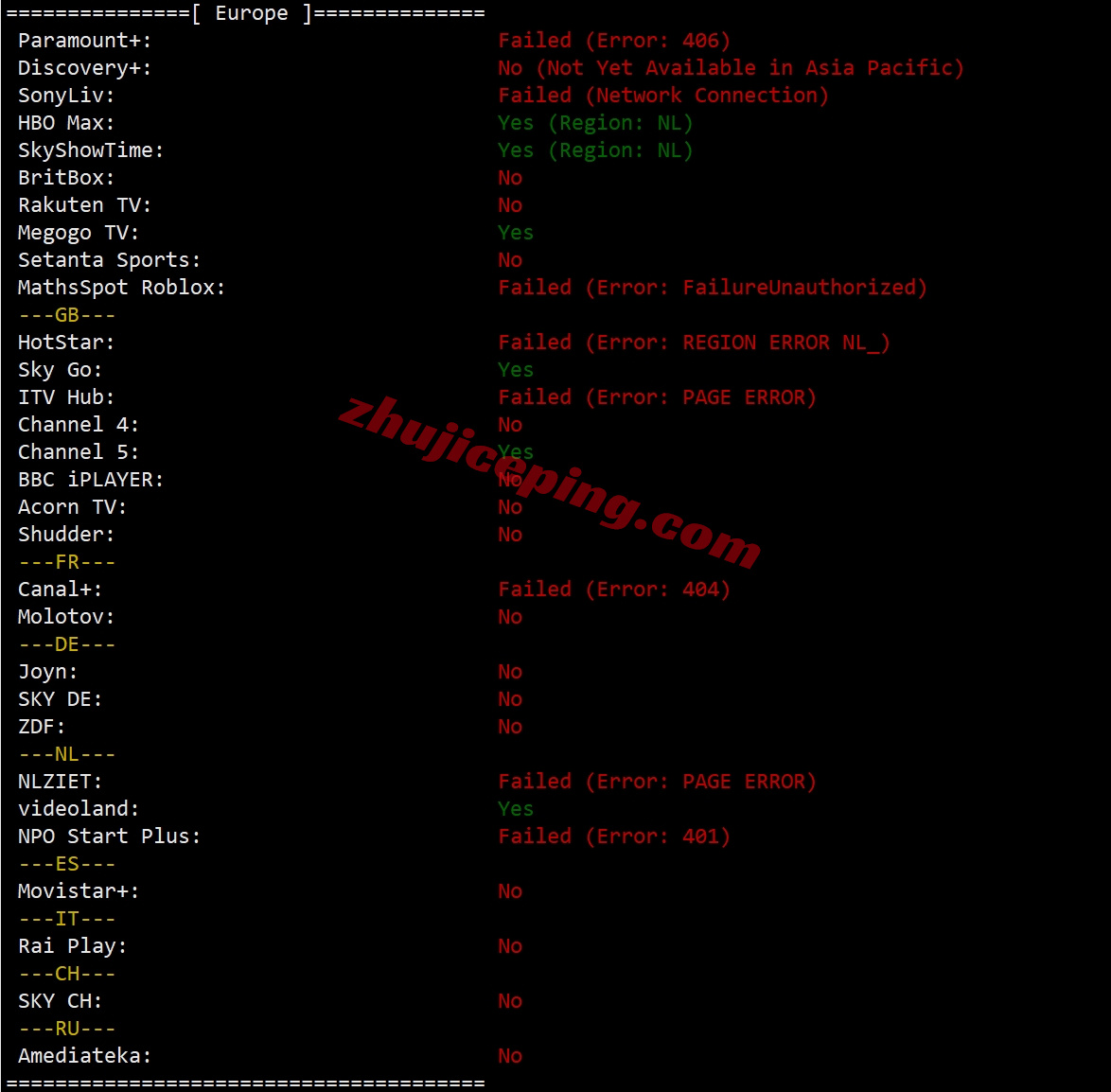 zlams29 Zenlayer荷兰云服务器测评，10G大带宽/解锁Tiktok等/资源DIY