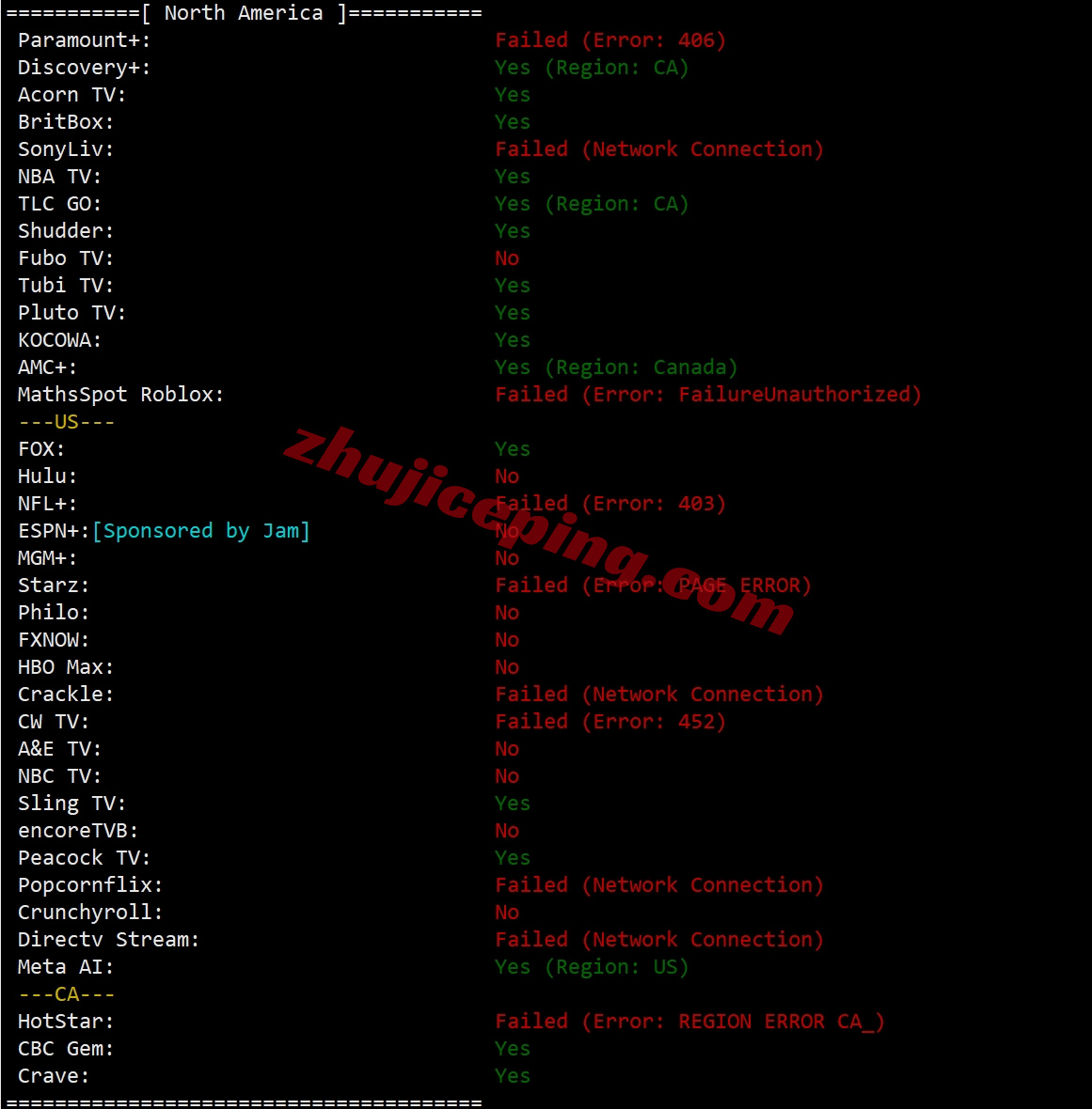zlcat29 zenlayer加拿大多伦多机房测评，解锁TikTok/Chat等，默认10G大带宽