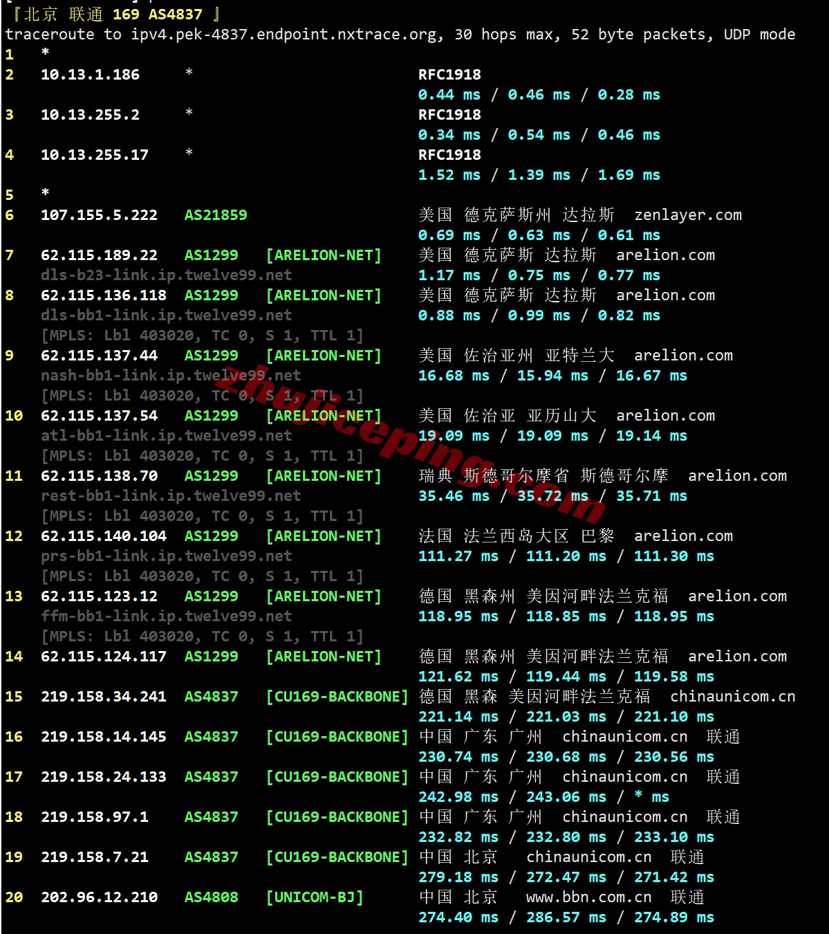 zldal21 zenlayer美国达拉斯云服务器测评,解锁TikTok等,AMD平台/大带宽
