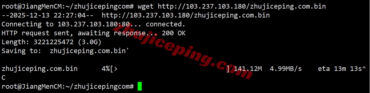 zlfrakf_4 zenlayer德国云服务器测评,10G带宽/解锁TikTok等流媒体