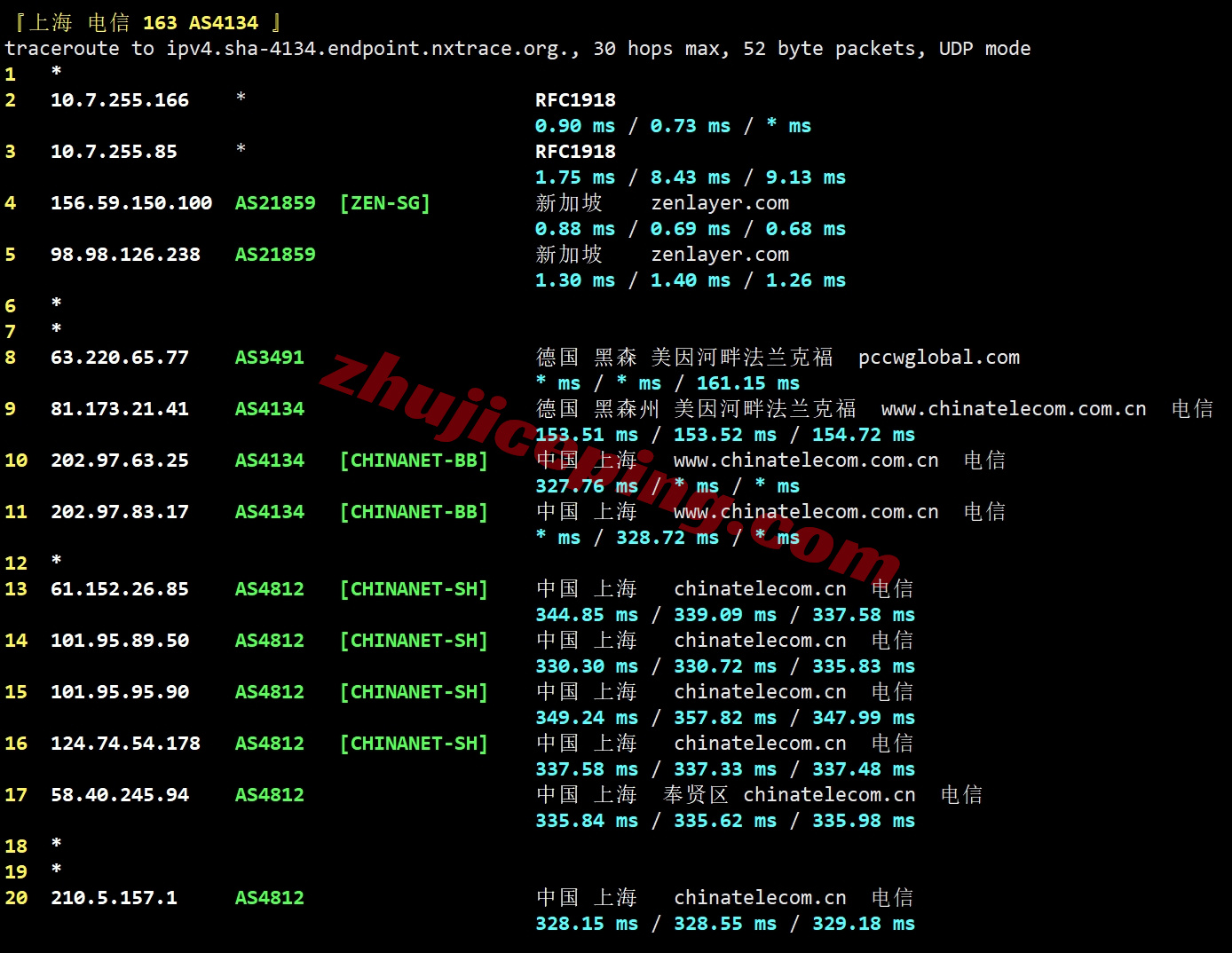 zlsinga19 zenlayer新加坡机器测评，原生IP解锁TikTok等，移动效果极佳