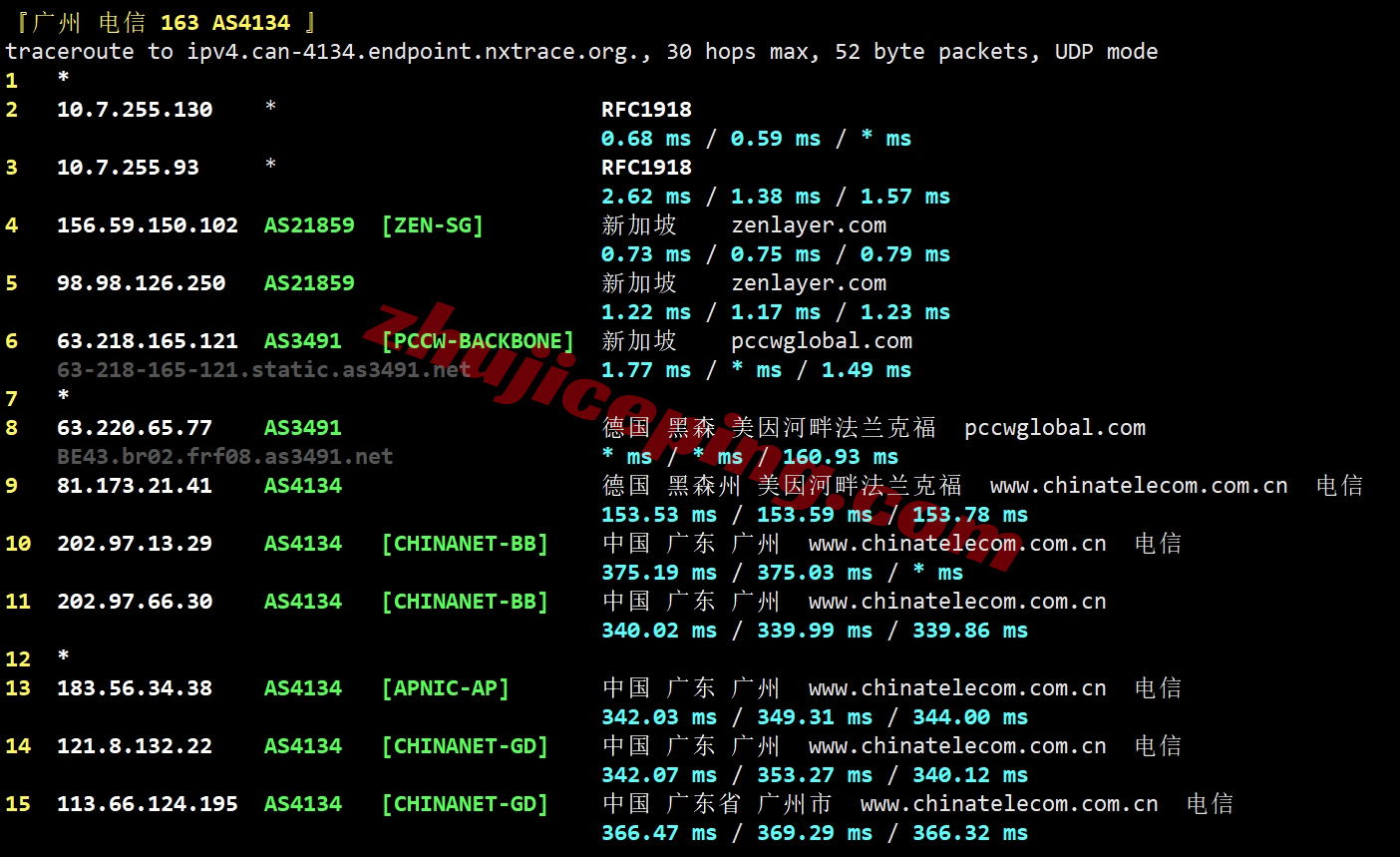 zlsinga20 zenlayer新加坡机器测评，原生IP解锁TikTok等，移动效果极佳