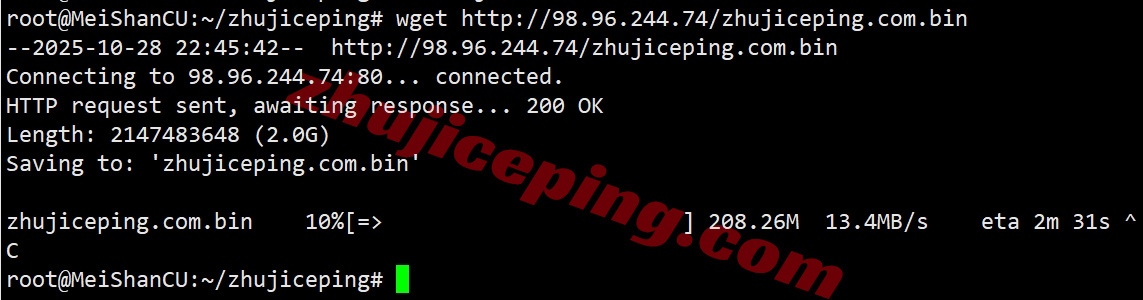 zlsjc8 zenlayer美国圣何塞机器测评，原生美国IP解锁TikTok等，大带宽/性能强