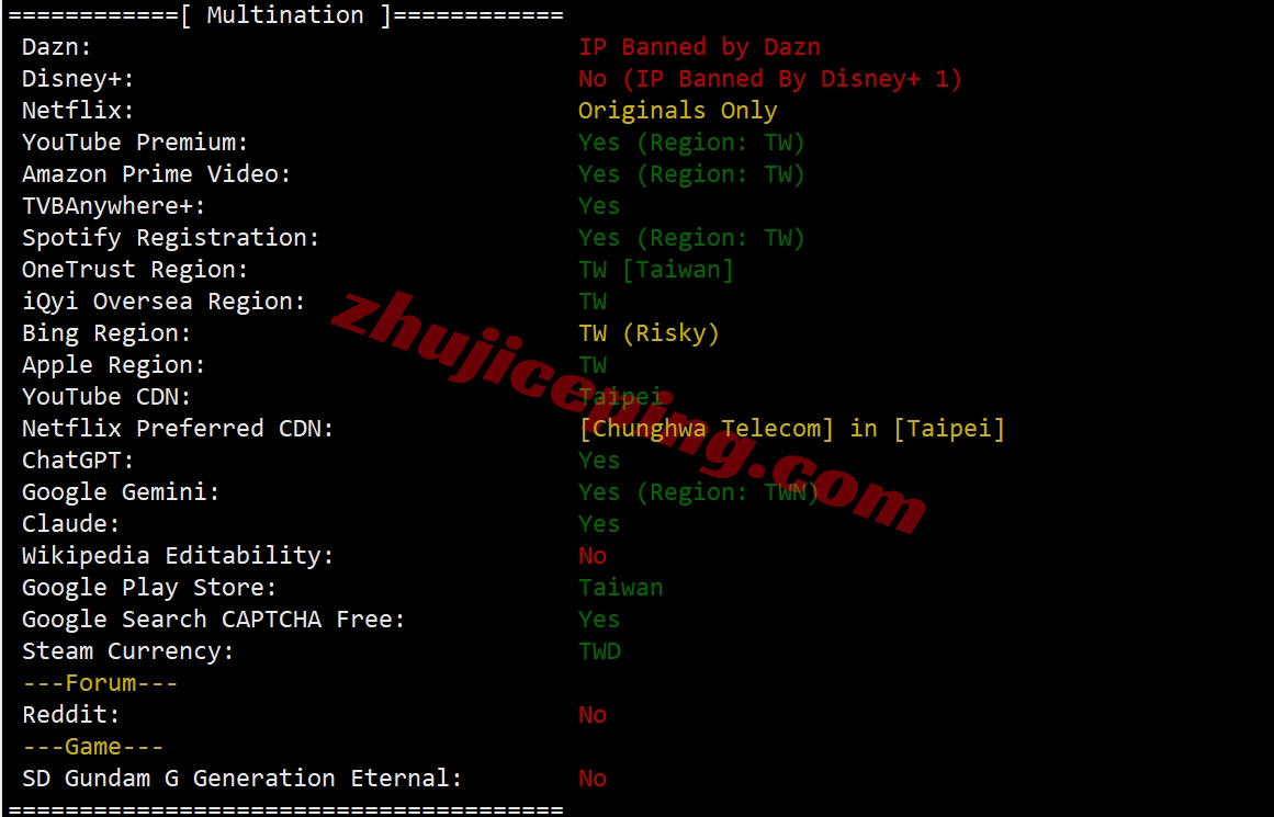 zltaipei28 zenlayer台湾云服务器测评，适合移动用户，解锁TikTok等流媒体