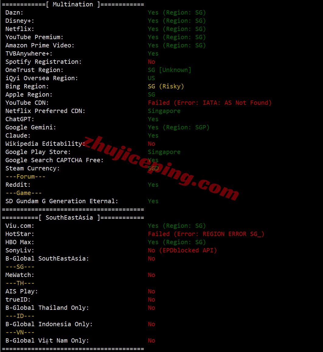 bwhsg32 搬瓦工新加坡VPS(SG_8)测评，三网全天候高速CTG/CN2回国