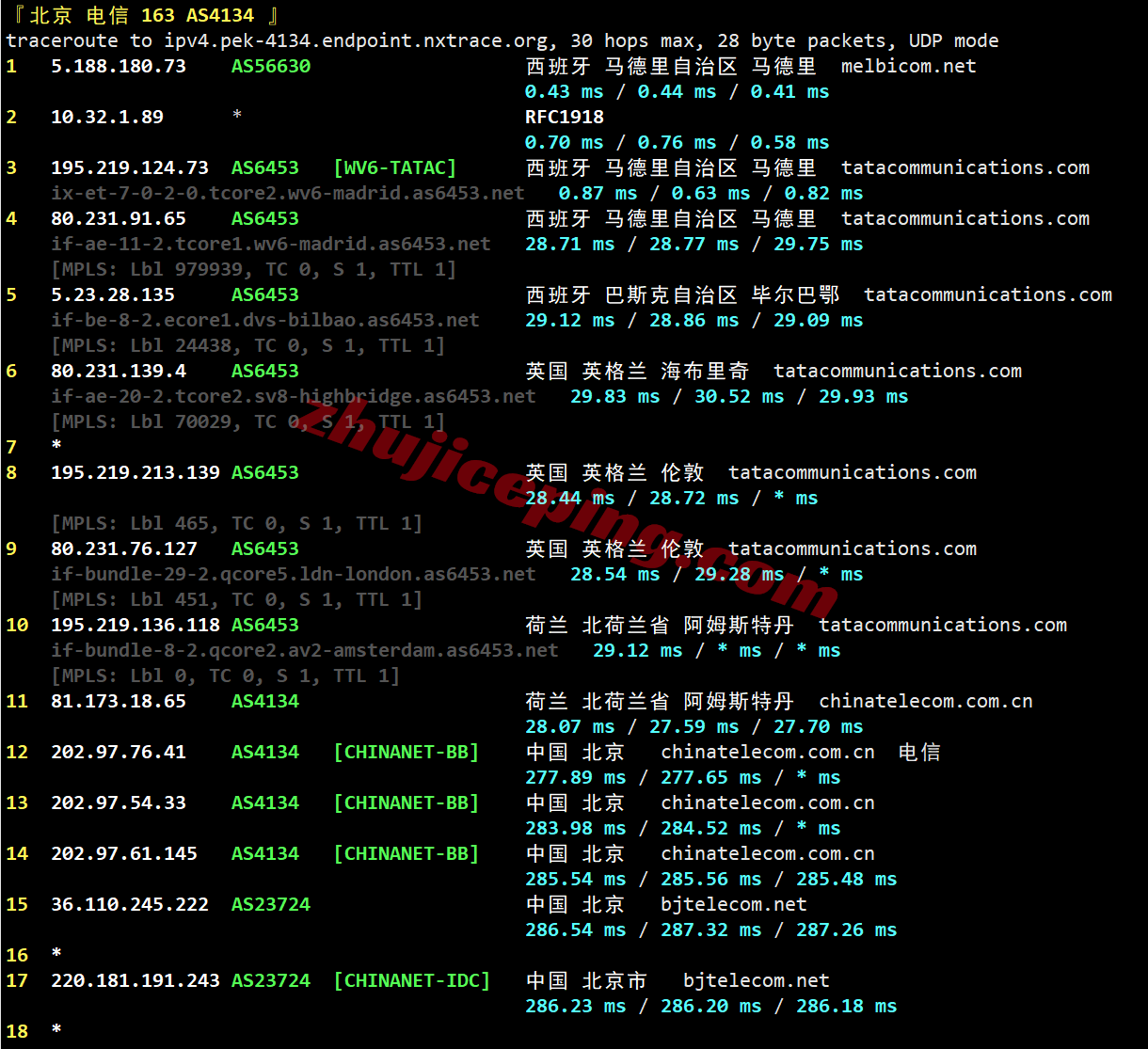 jh1es19 justhost西班牙VPS(MAD1机房) 测评,解锁TikTok/ChatGPT等