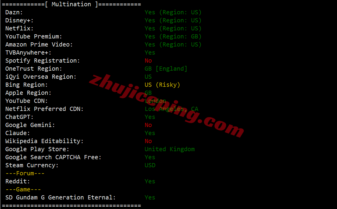 jhuk2lon29 justhost英国VPS(“LON2”)测评，解锁TikTok/chatgpt/claude等