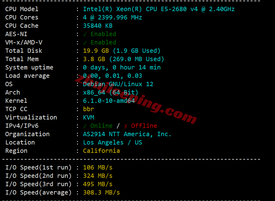 tmh4isp1 tmhhost美国AS4837双ISP属性VPS测评,解锁TikTok/ChatGPT等,回国速度好