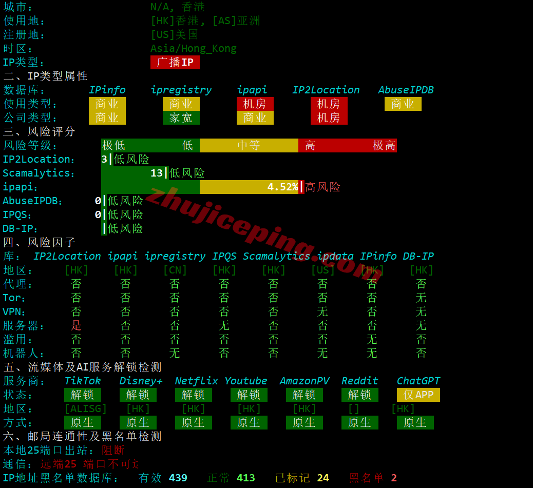 tmhhk30 tmhhost三网优化的香港VPS测评，三网各自直连，适合建站/办公等