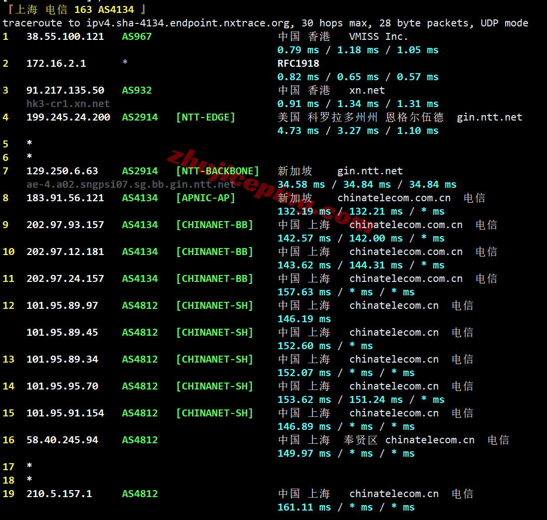 vmihkg17 vmiss“中国 - 香港 - 国际线路” VPS测评，移动用户便宜快乐机