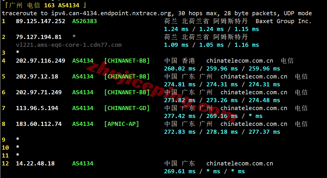 jh4ams21 justhost荷兰VPS(ams4机房)测评，高性能配置，解锁TikTok等流媒体