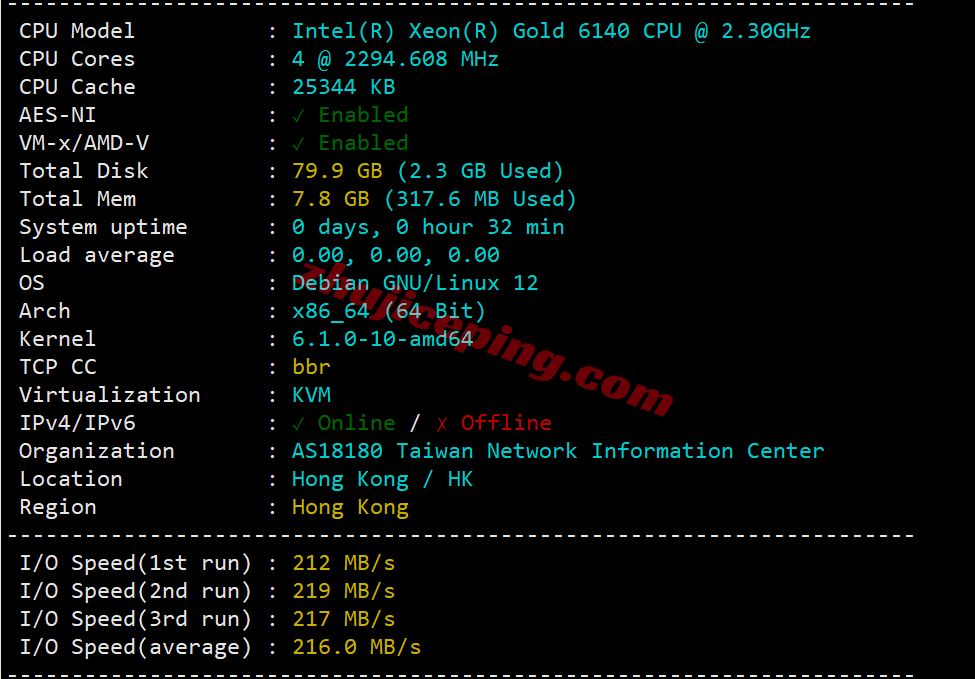 vcat2 vps.cat香港三网直连VPS测评,网络不错,适合建站/远程办公