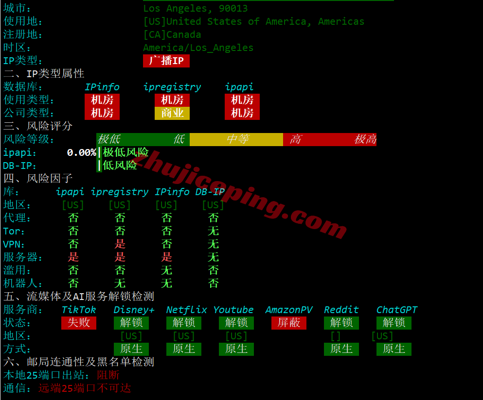 busnj34 搬瓦工美国新泽西(USNJ)机房的VPS测评，解锁TikTok/AI，不适合电信用户