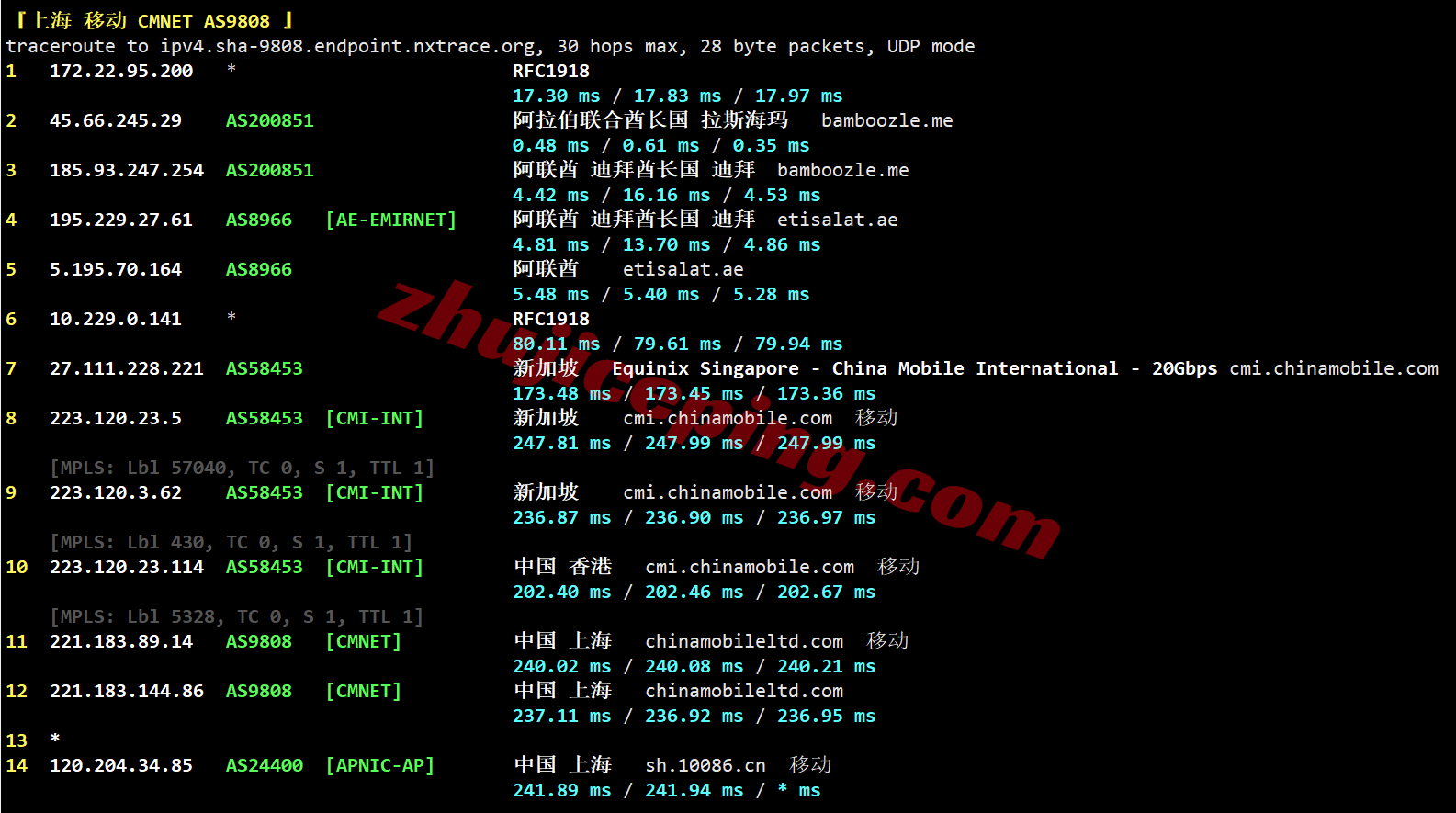 bwhae29 搬瓦工阿联酋迪拜VPS测评,解锁TikTok/AI,延迟高/建议中转