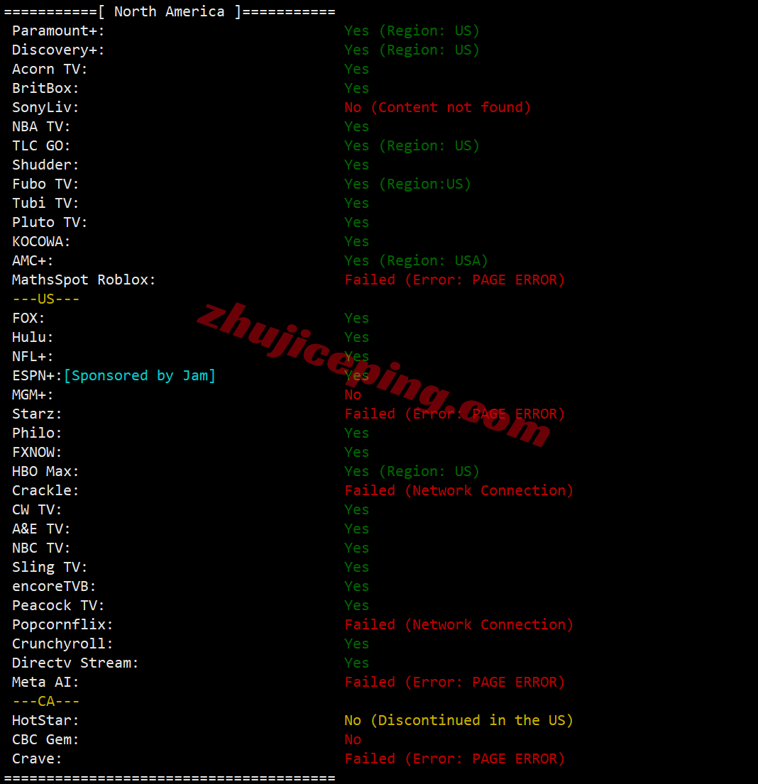 lisaast32 lisahost美国洛杉矶astound双ISP住宅IP系列VPS测评,解锁给力、网络一般!