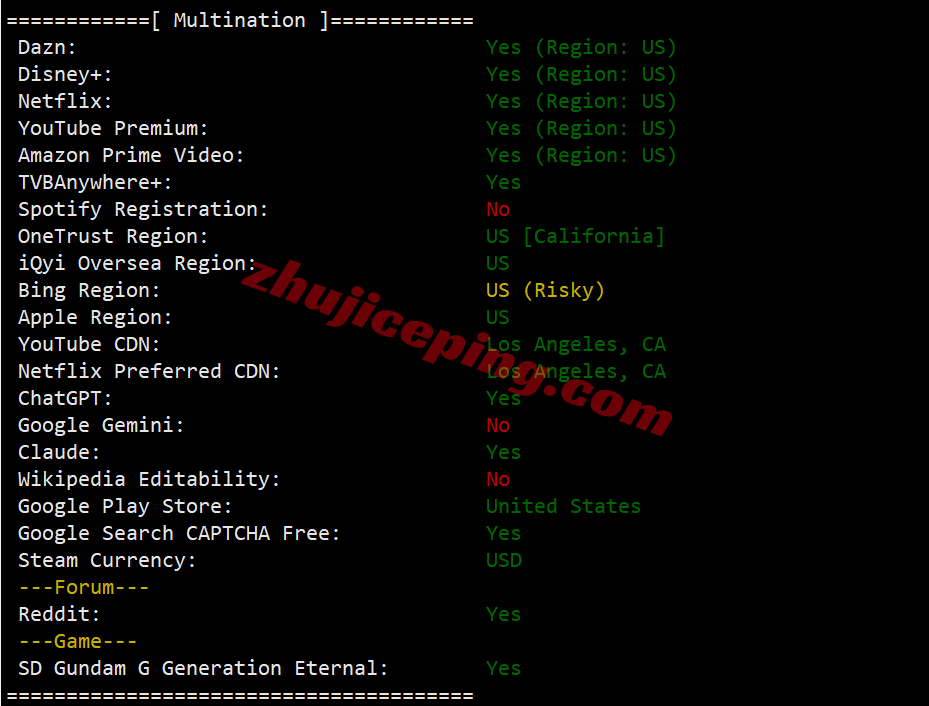 vclaisp29 vpscat美国双ISP住宅IP系列VPS测评,解锁TikTok等,三网回程走AS4837