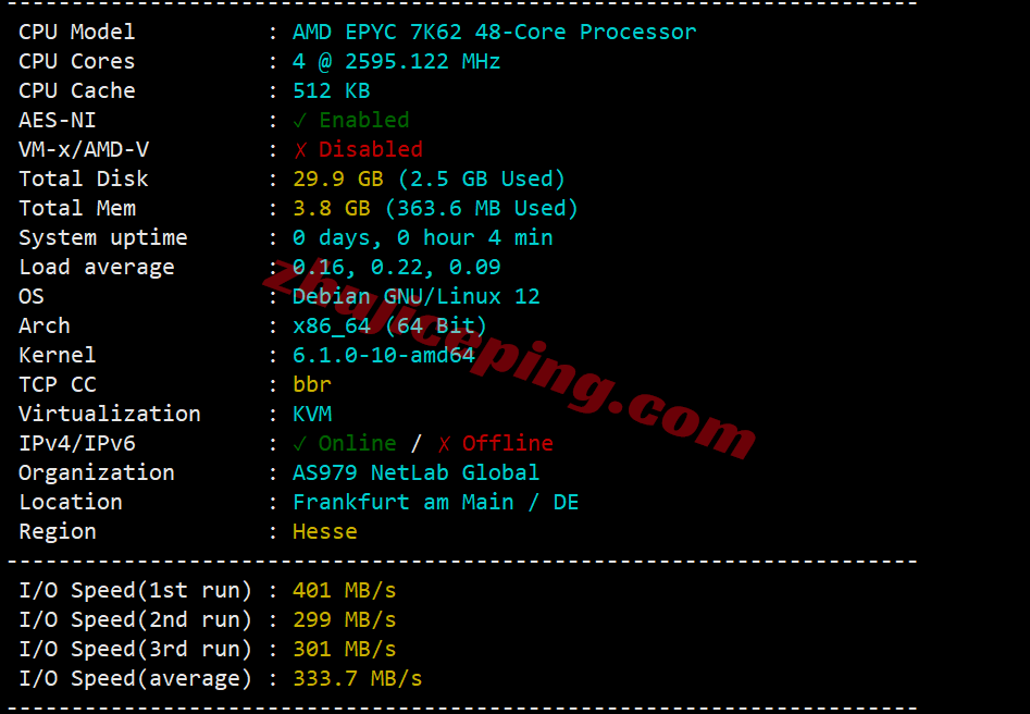otc9de1 onetechcloud德国9929系列VPS测评,三网回程强制AS9929,解锁TikTok/AI
