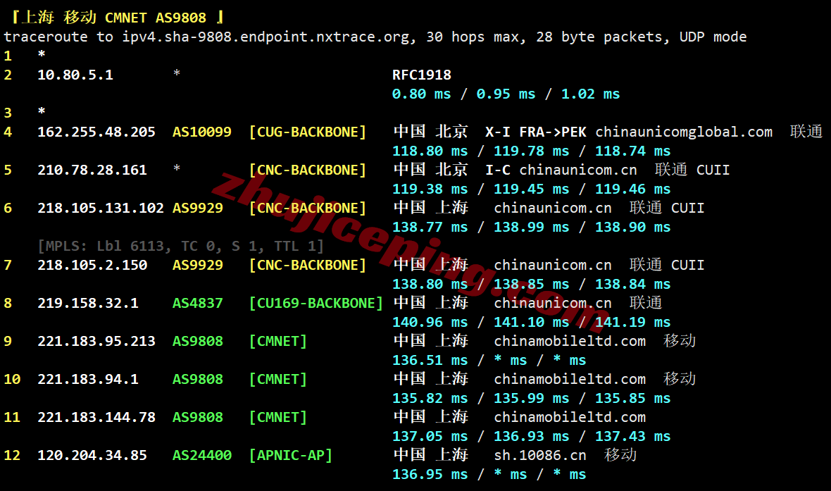 otc9de26 onetechcloud德国9929系列VPS测评,三网回程强制AS9929,解锁TikTok/AI