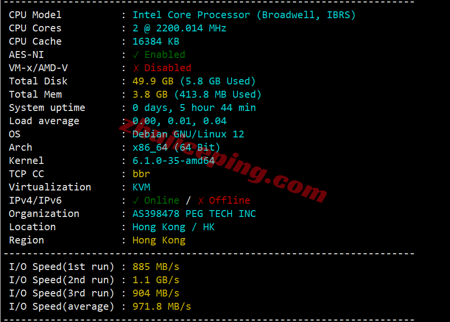rakhk_3 raksmart香港VPS(国际BGP)测评，比较适合移动用户群体