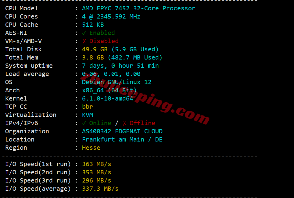 vcatde28 VPS.Cat德国VPS(三网AS9929)测评,解锁TikTok/AI,国内访问速度快