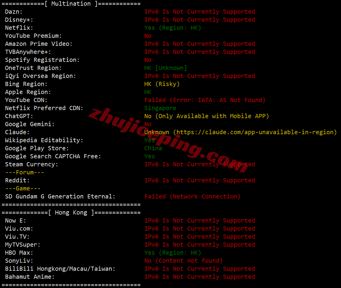 hkco31 hostkvm香港VPS-China Optimized测评,电信CN2/联通&移动直连,原生IPv4+IPv6